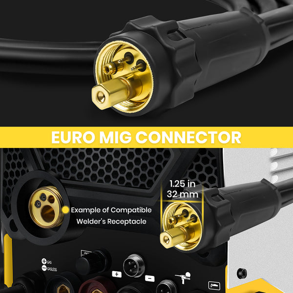 SSIMDER 15AK MIG Souding Torch Gun Stinger Euro Connexion