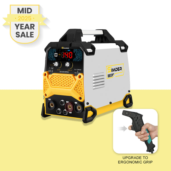 SSimder SD-5010 PRO 5-in-1 Welder, Hot Stapler&Soldering Iron