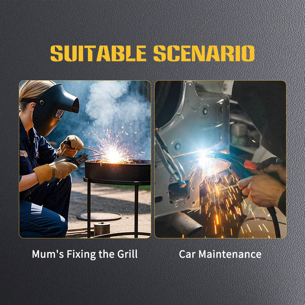 SSimder MIG-140S Gasless 3 in 1 MIG Welder