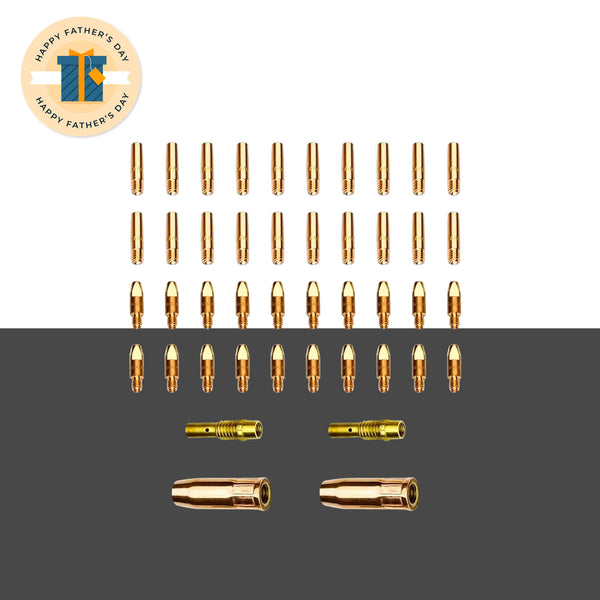 SSIMDER 15AK MIG Soldadura de aluminio Consumibles 44 piezas