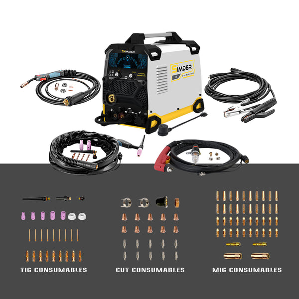 SSIMDER actualizado SD-4050PRO (2024) soldador y cortador de aluminio 10-in-1