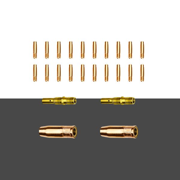 SSimder Spool Gun Welding Consumables 24Pcs