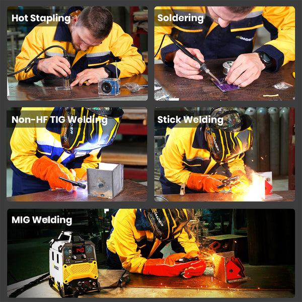 EU-SSimder SD-5010 PRO 5-in-1 Welder, Hot Stapler&Soldering Iron