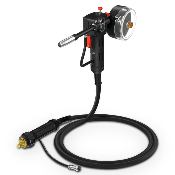 Pistola de carrete de soldadura de aluminio de 16 pies y 200 amperios de aluminio