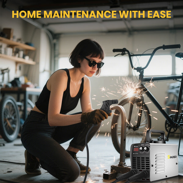 SSIMDER ARC-200 MINI soldador de palo portátil gris