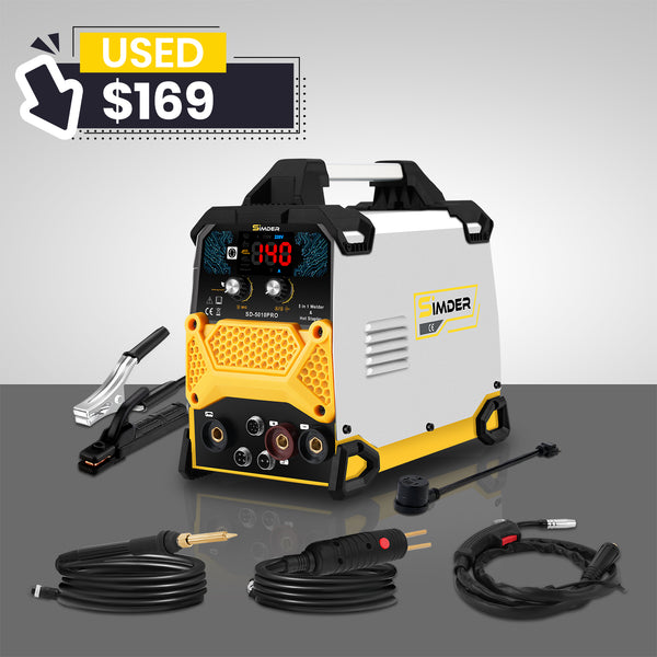 USED-SSimder SD-5010 PRO 5-in-1 Welder, Hot Stapler&Soldering Iron