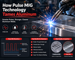 How Pulse MIG Technology Tames Aluminum