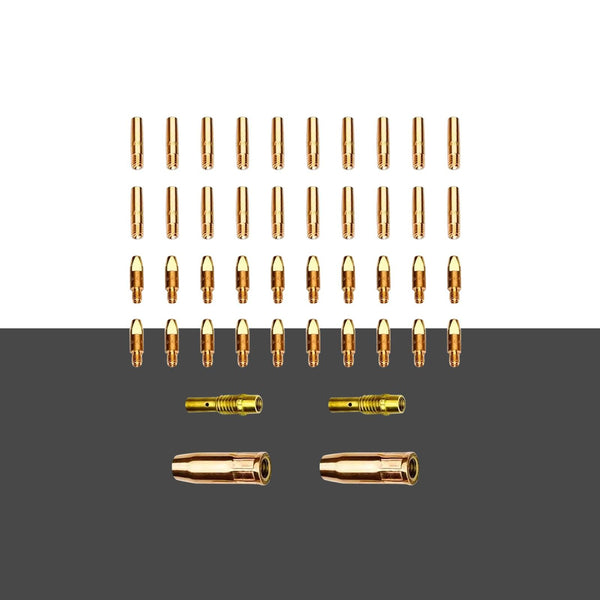 Simder 15AK aluminum MIG consumables set with tips and nozzles