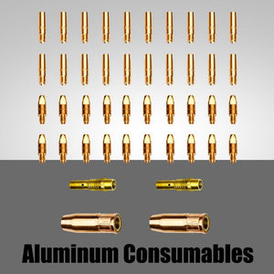 SSimder 15AK MIG Aluminum Welding Consumables 44Pcs - aluminum welding