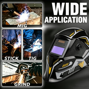 SSimder Auto Darkening True View Welding Helmet RLM-1000
