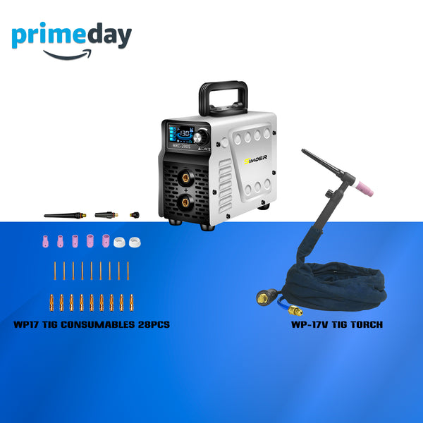 Ssimder ARC-200S Stick Schweißer Aufzug TIG/Stick 2 in 1 Schweißmaschine