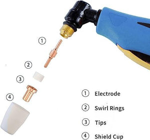 SSIMDER PLASMA CUTTER TORCH COMBESTables Pack 65pcs