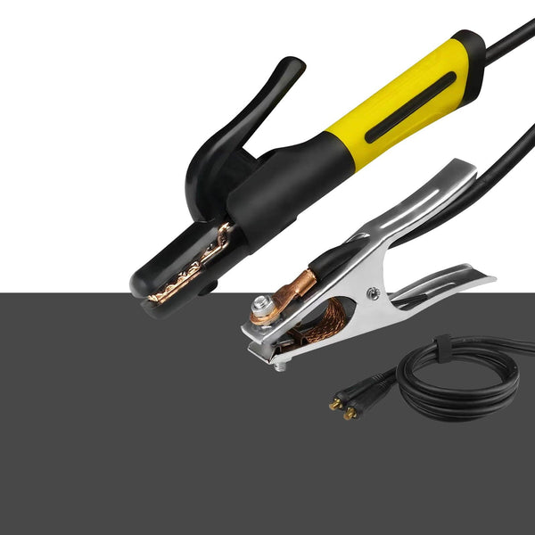 SSimder 600A electrode holder and ground clamp set with cable