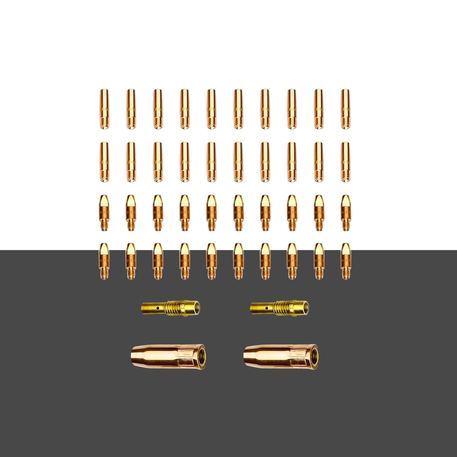 SSimder 15AK MIG Aluminum Welding Consumables 44Pcs