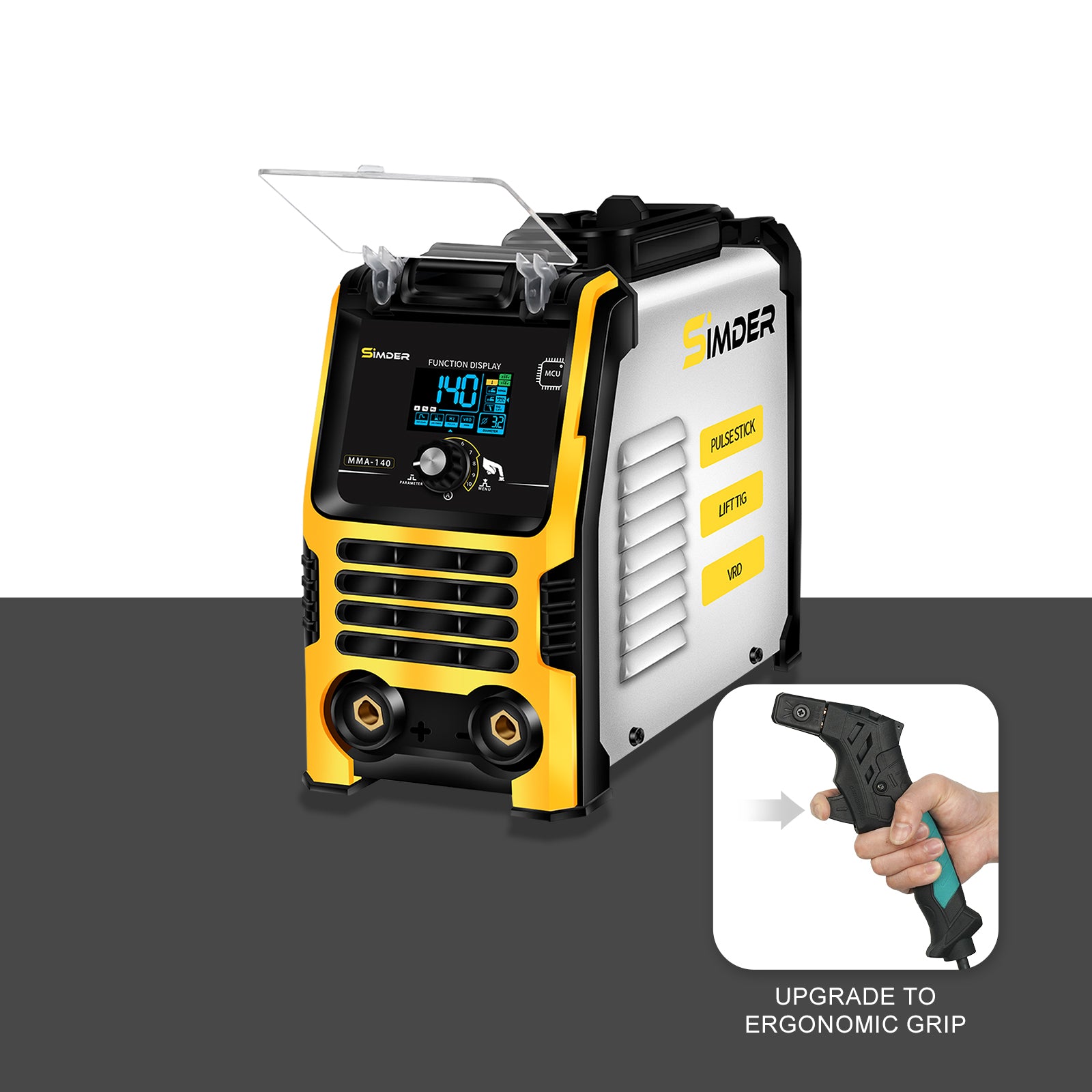SSIMDER MMA-140 3 en 1 soldador de palo de pulso
