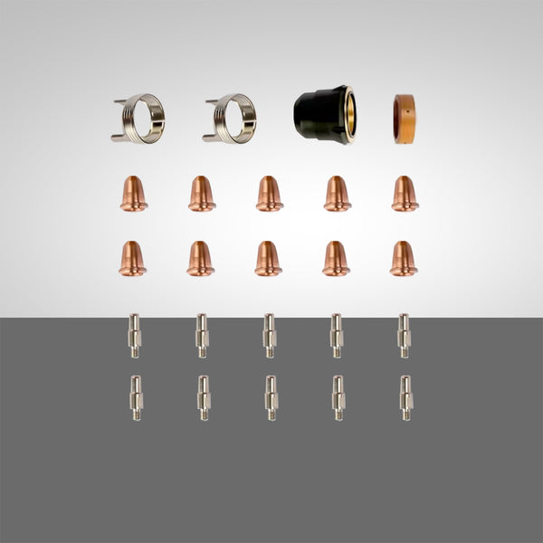 SSIMder 24PCS IPT40 Pilot Arc Plasma schneiden Verbrauchsmaterialien