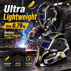 SSimder Auto Darkening True View Welding Helmet RLM-1000 Weight