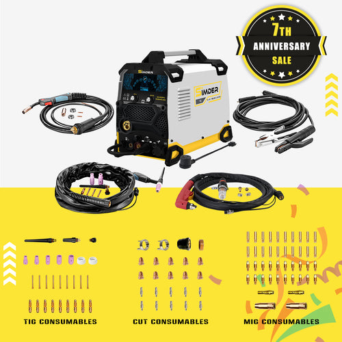 Saldatrice e taglierina in alluminio 10 in 1 SD-4050Pro (2024) aggiornata SSimder