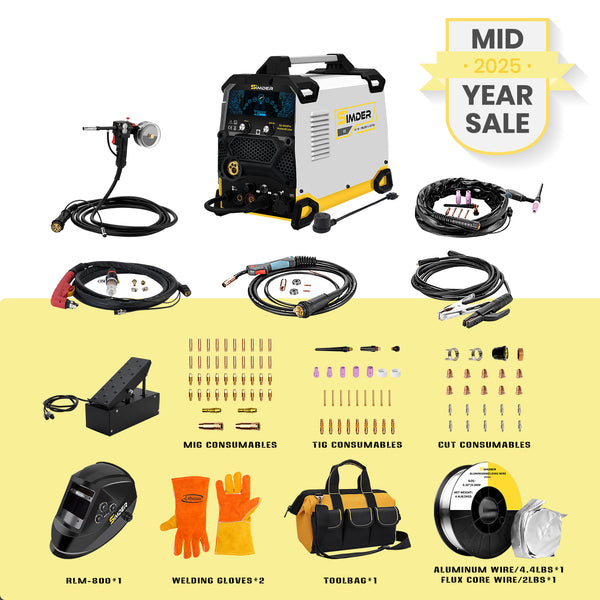 SSimder SD-4050Pro 10-in-1 Aluminum Welder&Cutter