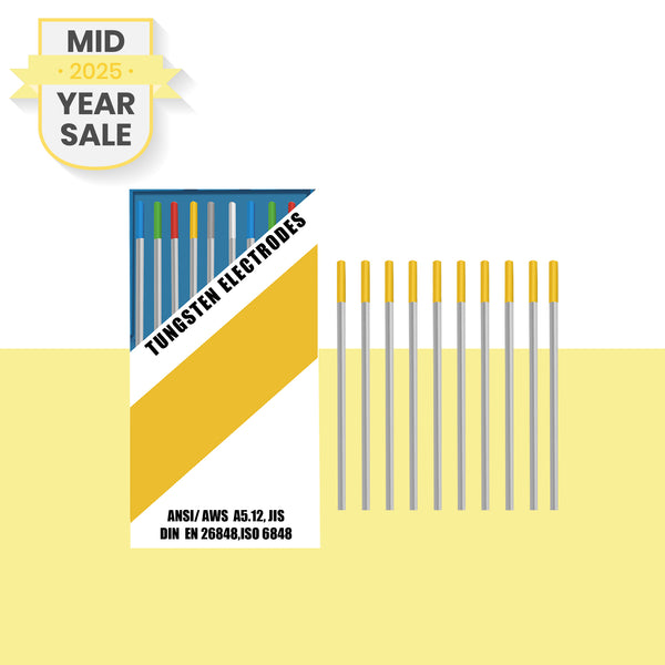 Ssimder WL15 Gold Tig-Schweißwolframelektrode 10-Pack
