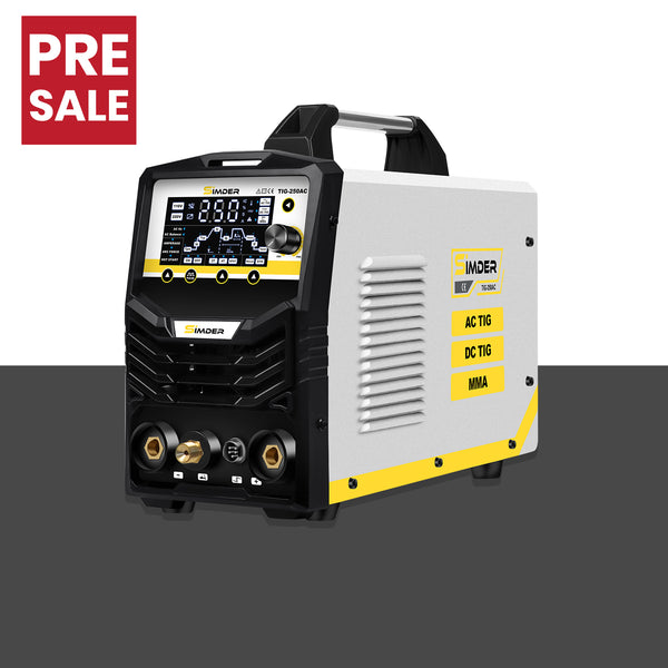 Pre Sale - SSIMDER TIG-250 AC TIG Welder With Smart Synergic AC/DC TIG, AC/DC Pulse TIG, Spot TIG, Stick