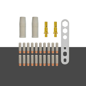 SSimder 15AK Non-Stick Coating MIG Welding Consumables 25PCS