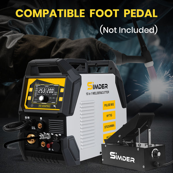 SSimder SD-4050 Pro 10-in-1  Aluminum MIG Welder Plasma Cutter Combo