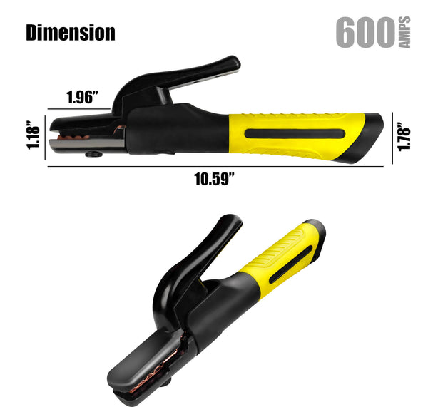 heavy duty electroder holder dimension