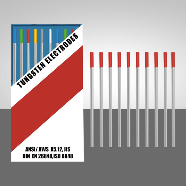 Ssimder WT20 Red Tig-Schweißwolframelektrode 10-Pack